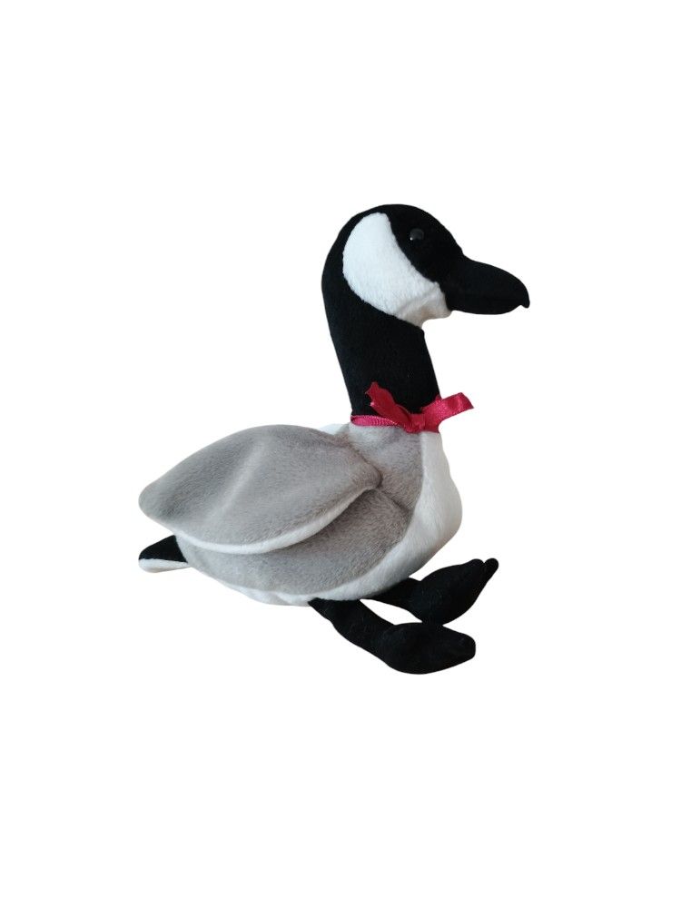 TY Beanie Babies ~ Loosy The Canadian Goose ~1998 no tag
9in