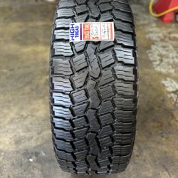 35x12.50R20 LT FALKEN RUBITREK AT (1 TIRE ONLY) USED