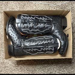 Exotic Ostrich Boots