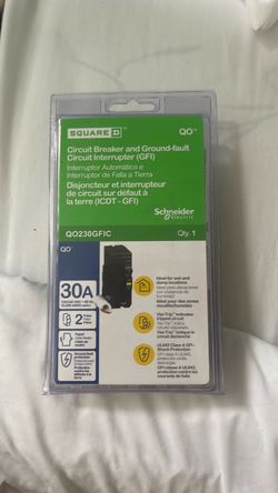 Square D QO230GFIC 30A GFCI Circuit Breaker