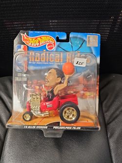 Hot Wheels NBA Radical Rides Allen Iverson 76ers