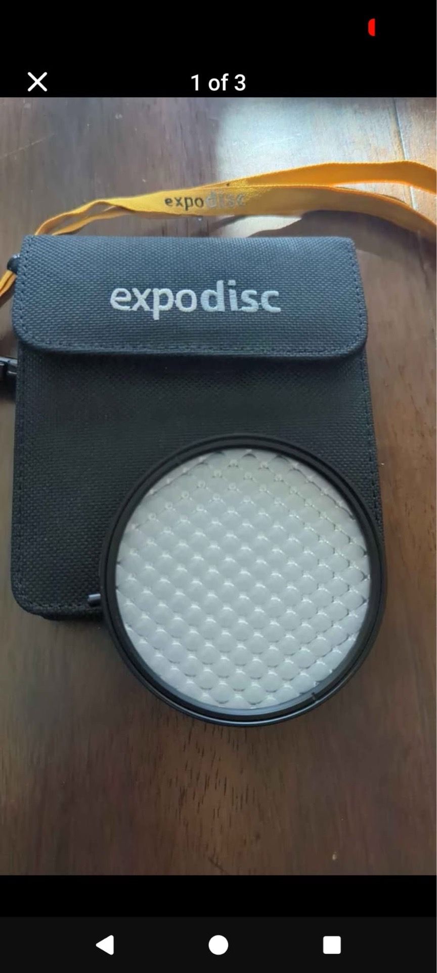 ExpoDisc Professional White Balance Filter