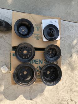 Chevy motor pulleys
