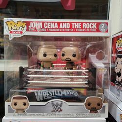 John Cena & The Rock WWE Funko Pop