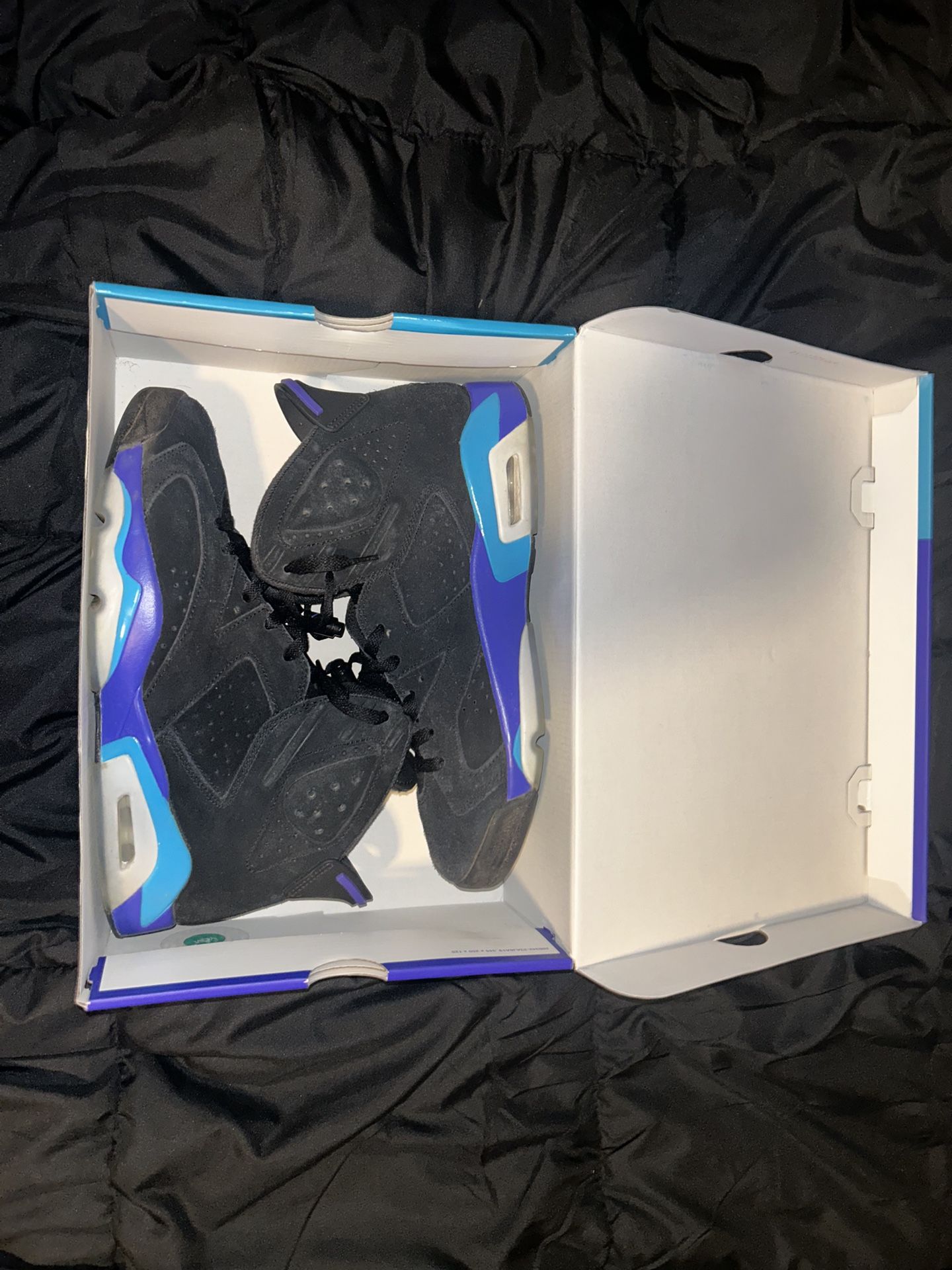 jordan 6 aqua size 10.5