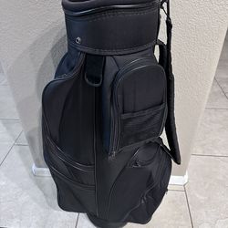 Miller black golf bag