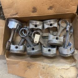 400 Flattop Pistons And Rods