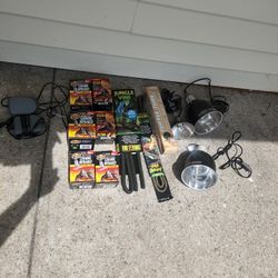 brand new reptile accesories bulbs,ceramic heat emitters,vines ,bubblers