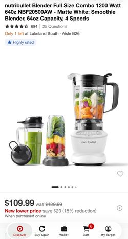 ‼️Brand New Nutribullet Blender Full Size Combo