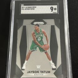2017 RC JAYSON TATUM PSA 9