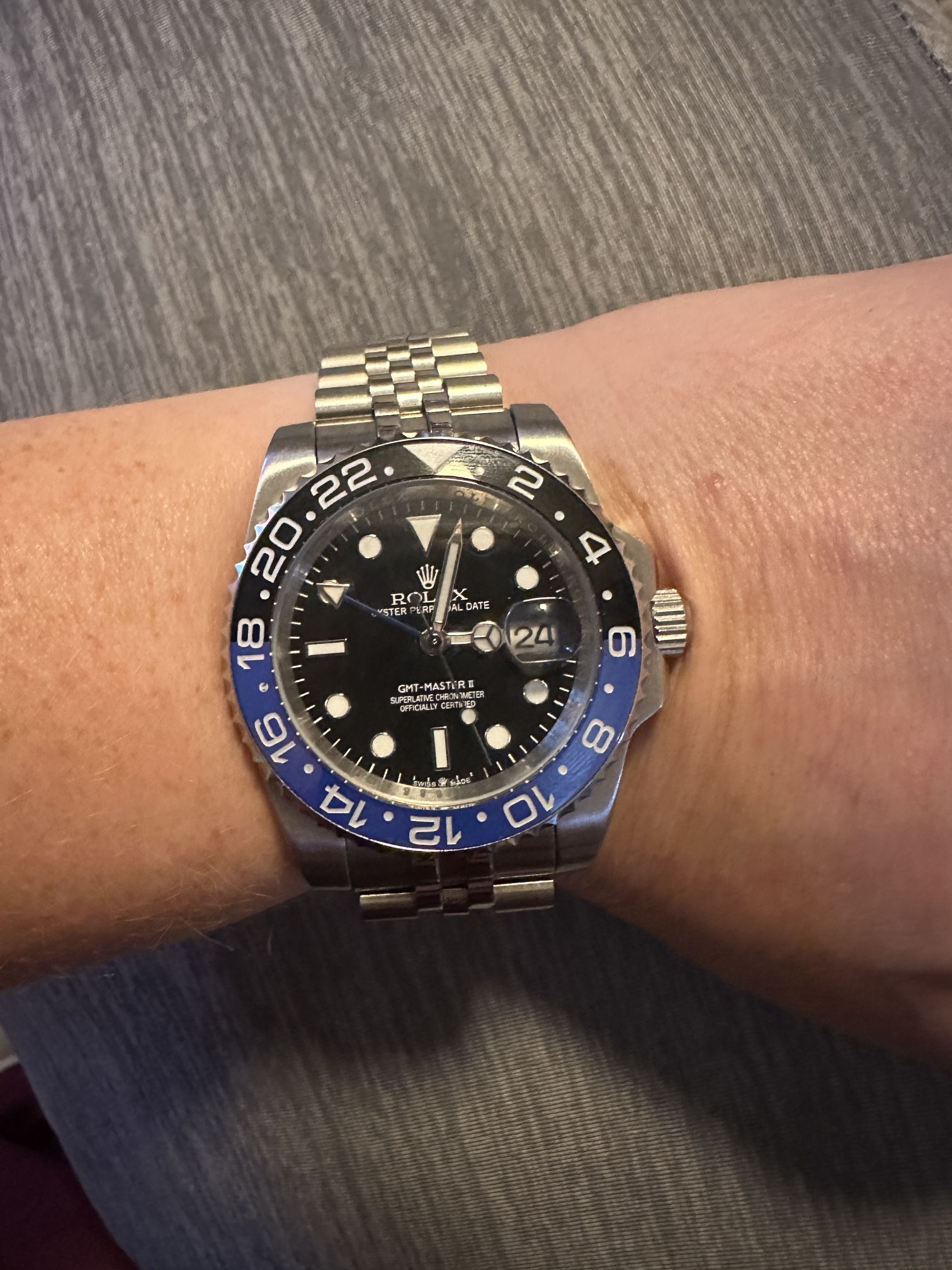 GMT Master II/ Batgirl
