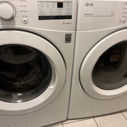 LG washer and dryer set 