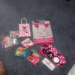 Minnie Girl Bday Decor 