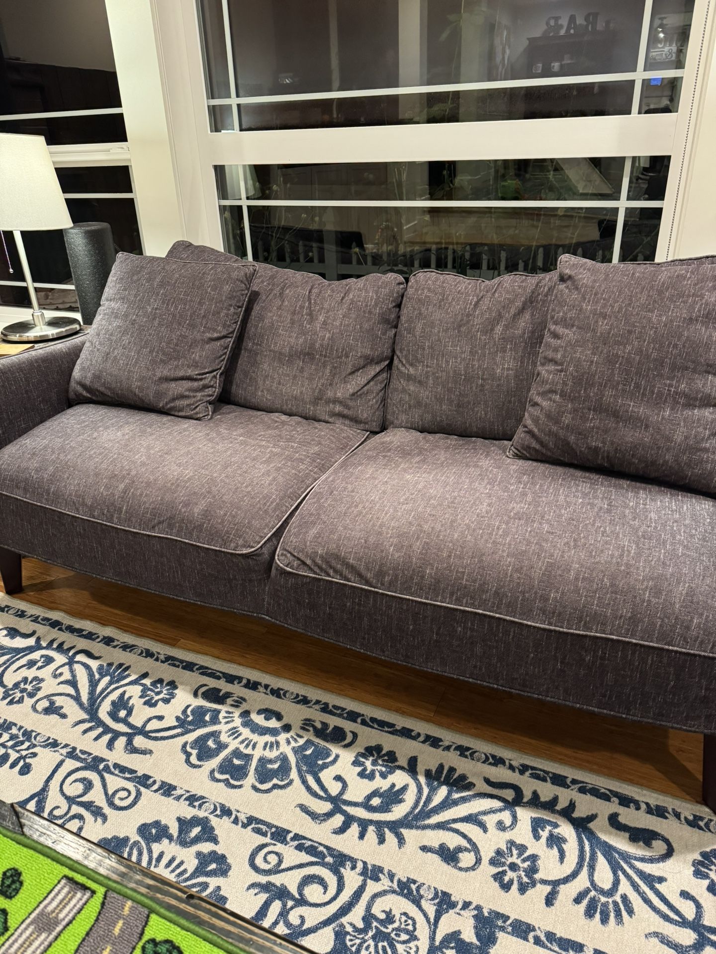 Sectional And Loveseat