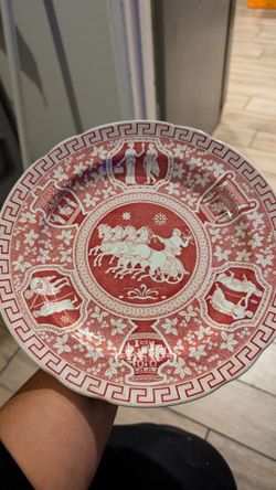 Antique collectible plate