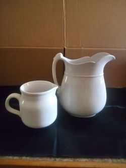 Porcelain Pitchers*See Description