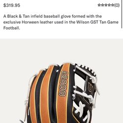 2024 Wilson GST A2000 1975SS 11.75" Infield Baseball Glove Horween