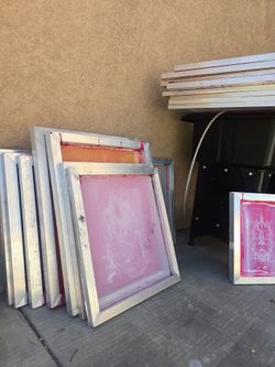 Screen Printing Frames