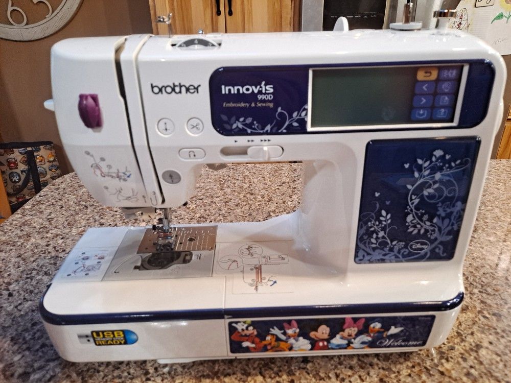 Brother Innovis 990D Embroidery and Sewing Machine Disney Edition 