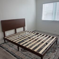 Queen Size Bed (Wayfair)