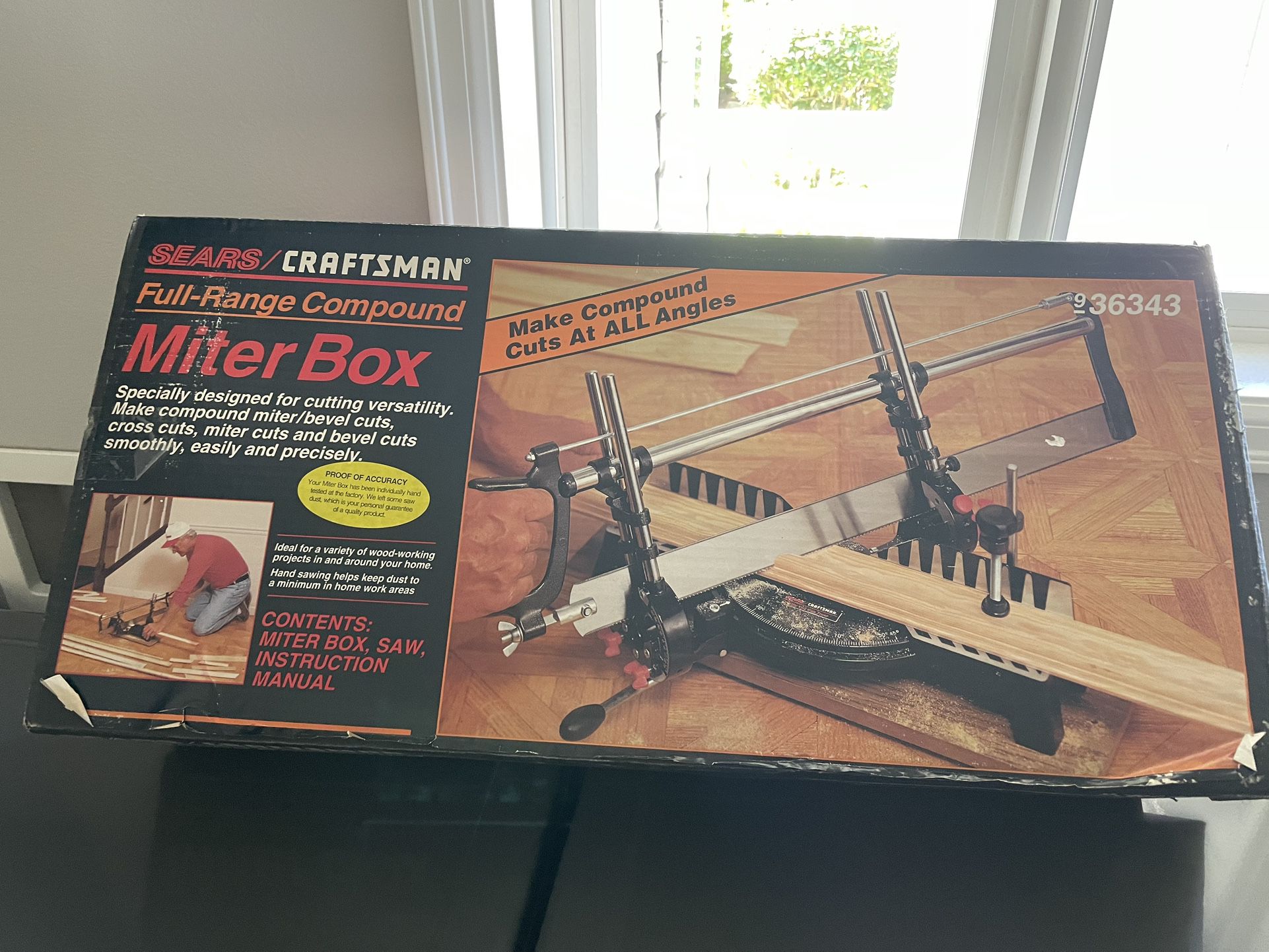 Craftsman Mitre Box And Saw -Pending 