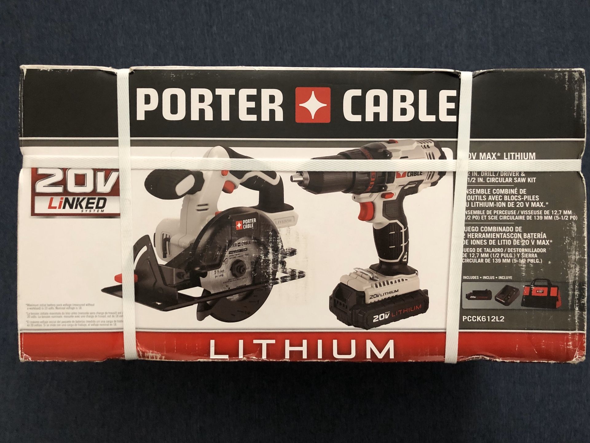 PORTER-CABLE 20-Volt Max 2-Tool Power Tool Combo Kit