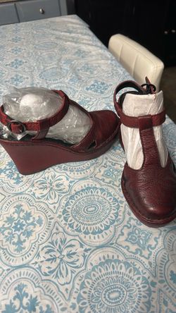 Ladies LeatherPlatformShoes 6/1/2