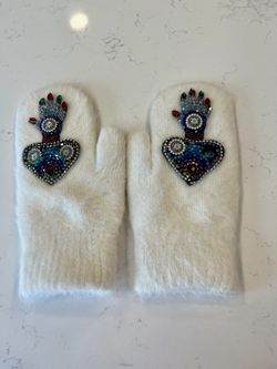 Holiday Blinged Mittens