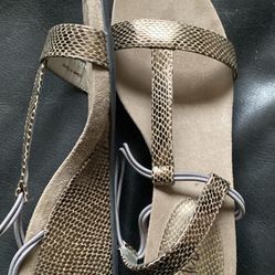 Snake Skin Sandals