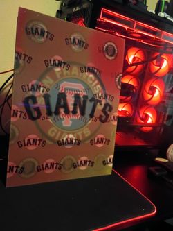 San Francisco Giants 12x16 3D poster