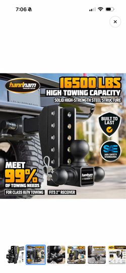 Drop hitch