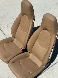 Porsche 911 leather bucket seats racing seats OEM