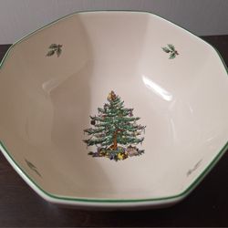 Christmas Spode Serving Bowl