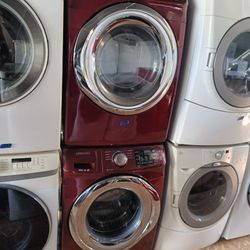 Samsung Front Load Washer And Dryer Set Both Works Good 👍