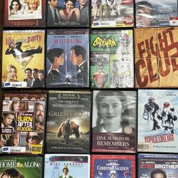 DVD Movies $2 Each!