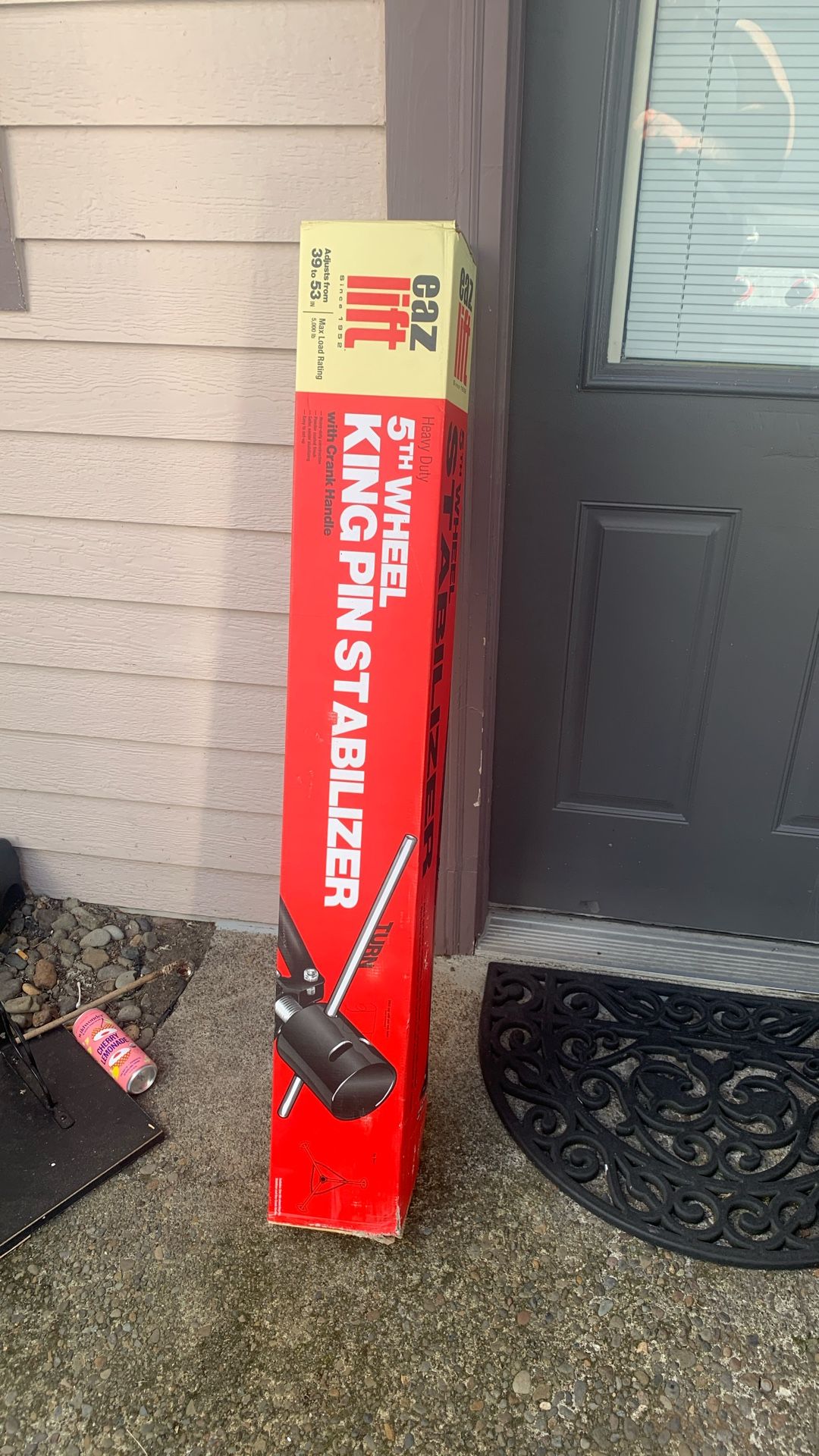 5th wheel king pin stabilizer