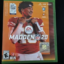 Xbox One Madden 20