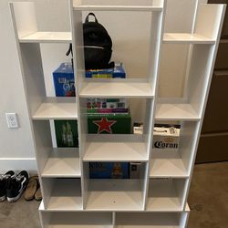 Book Shelf Entertainment Stand 