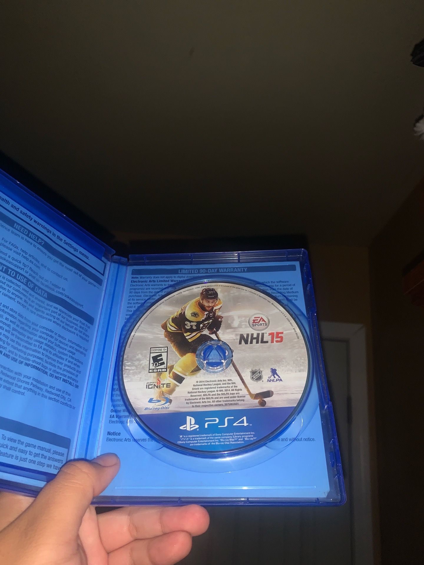 PlayStation 4 & 5 video game ps4 ps5 nhl 15 hockey sports ESPN
