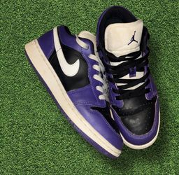 Jordan 1 Low Court Purple