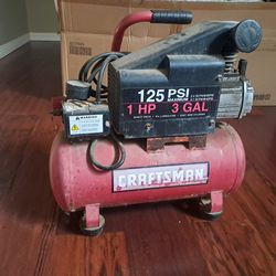 Craftsman 3-gallon portable air compressor (model (contact info removed)01)