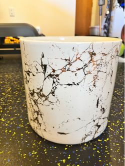 CB2 marble pot