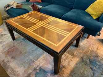 Coffee Table. Multi-tone Wood