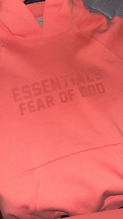 Essentials hoodie, in XS AND SMALL