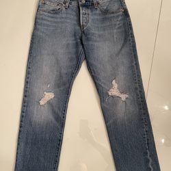 Levi 501 Denim Jeans Size 26