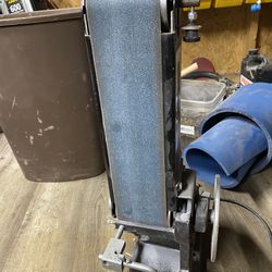 1/2 HP 4” Sander With Disc Sander And Extra Discs