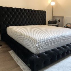 New Queen Bed Frame With Mattress