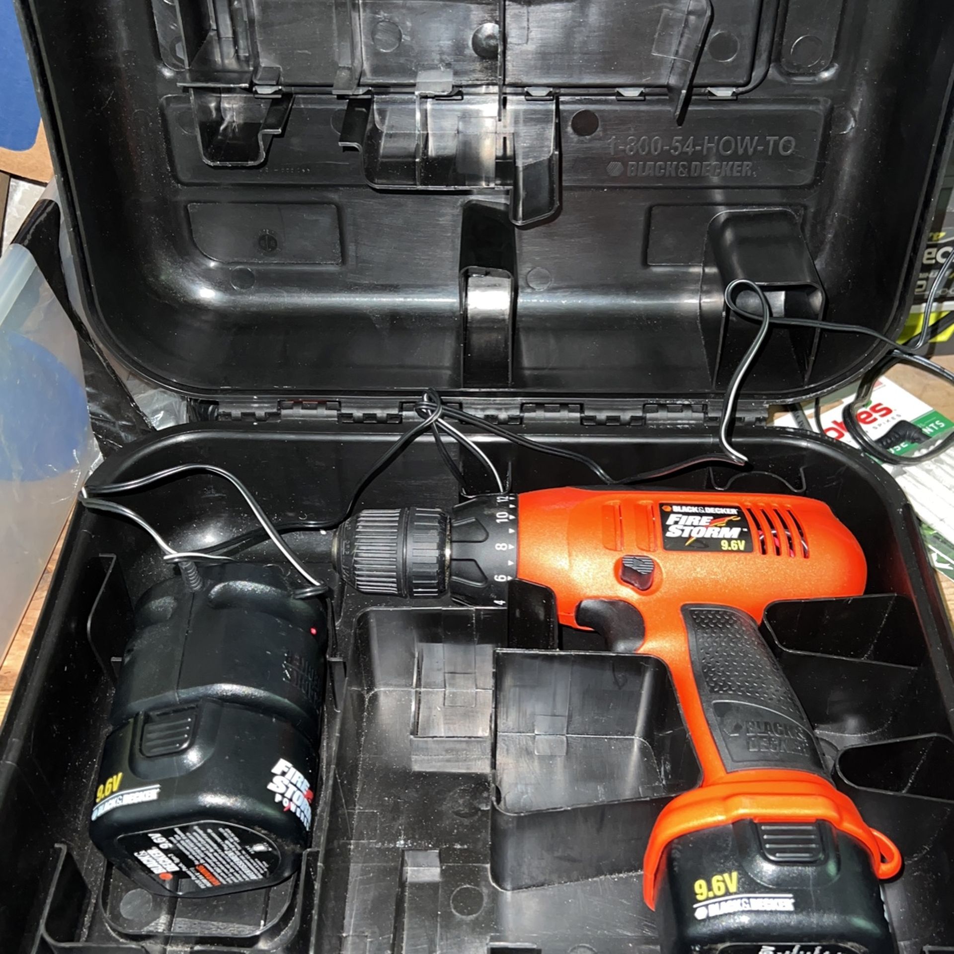 Black & Decker Firestorm 9.6V Drill