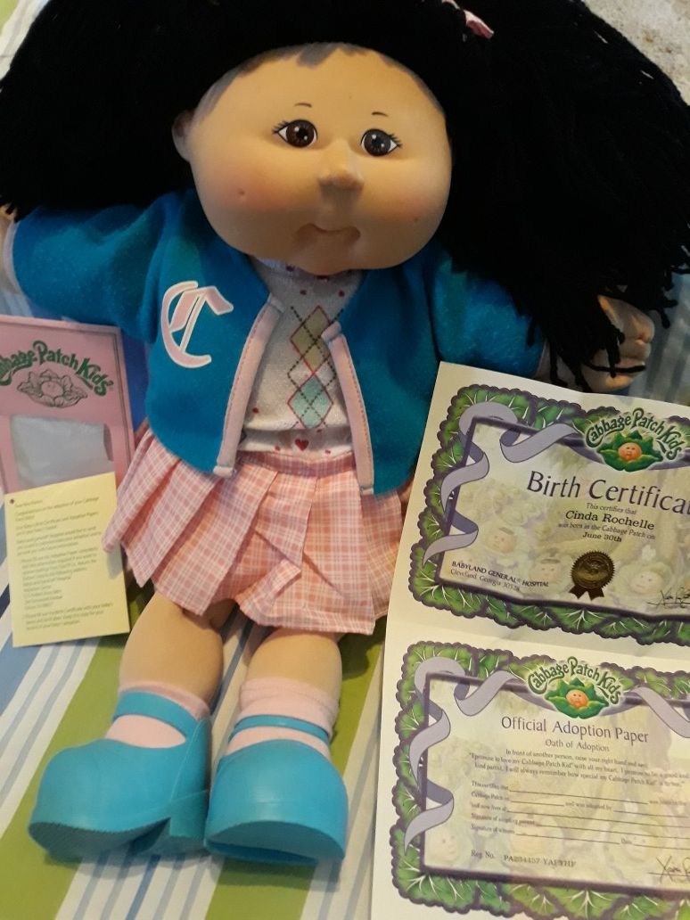 Cabbage patch doll