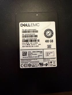 Dell EMC 480GB SATA 6 Gbps SSD